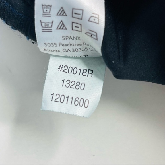 Spanx Jean-ish Ankle Leggings Jeans Women's S Twilight Rinse Blue Slimming - Picture 6 of 11